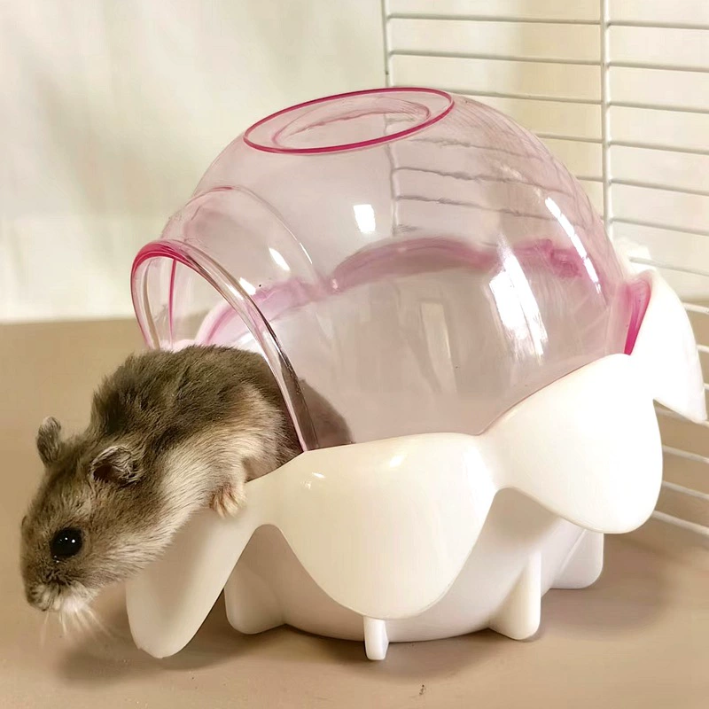 Прямые поставки с фабрики: новая модель фиксированного лотоса для маленьких питомцев, ванная комната, песочница, домик, гнездо, туалет для хомяка.