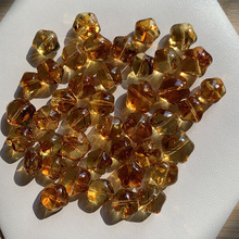 天然蜜蜡花珀星星琥珀蜜蜡散珠DIY手链手串配饰一件代发