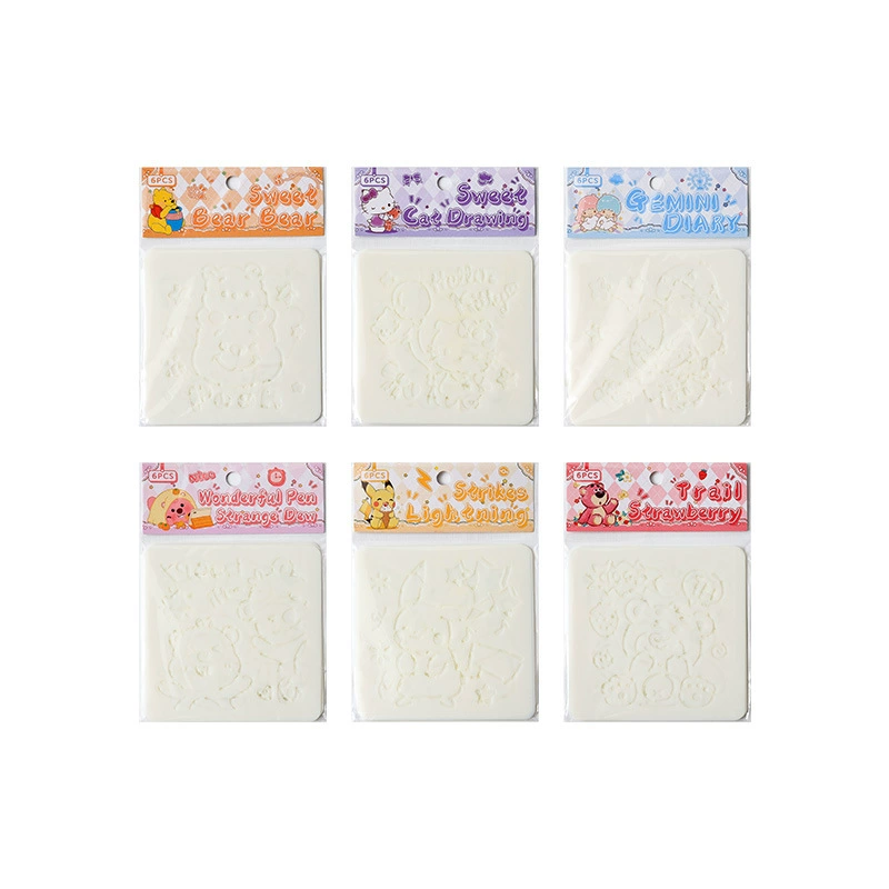 Painted cartoon inkjet template, (Cross-border trading)
