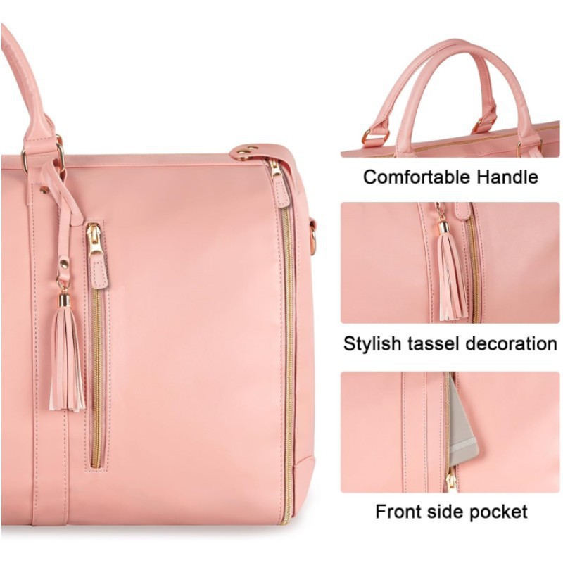Inventario transfronterizo de viaje portátil plegable bolsa de equipaje de ropa de mujer bolsa de gimnasio al aire libre multifuncional almacenamiento de noche