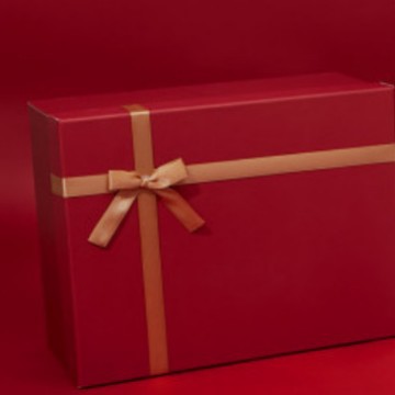 Caja de regalo de marca Golden Fox, bolsa de regalo (un solo disparo no se envía), maleta con cremallera portátil