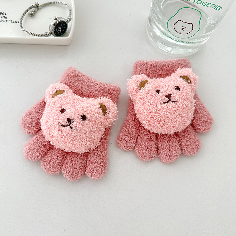 다크 핑크 핫 스타일 베어 [1-3세]