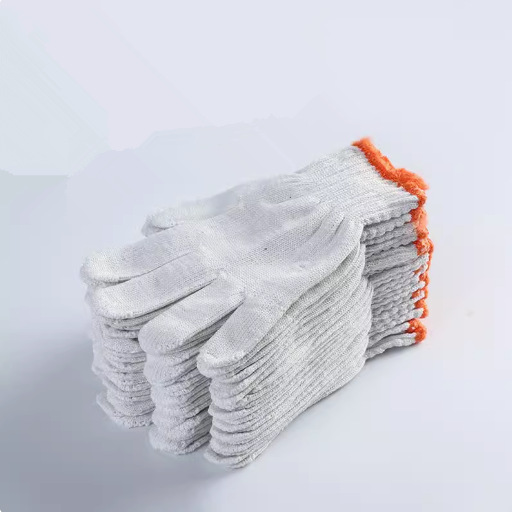 加密棉纱劳保防护手套劳动手套纱线沙手套线手套一双价格