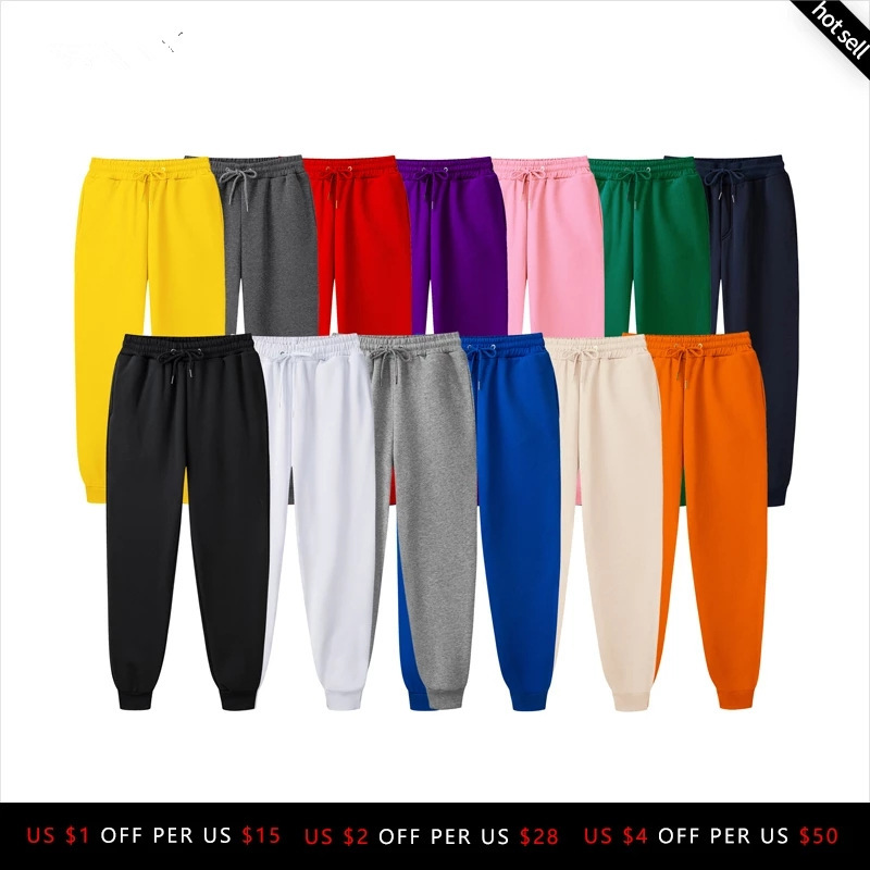 2025 New Men Jogger Brand Male Pants Casual Pants Sweatpants Jogger 13 Colors Casual Gym Fitness