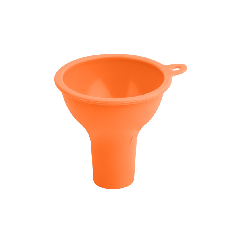 Suministro directo de fábrica embudo de silicona conjunto de tres piezas embudo de aceite de cocina embudo de vino embudo de sub-embalaje del hogar resistencia a altas temperaturas