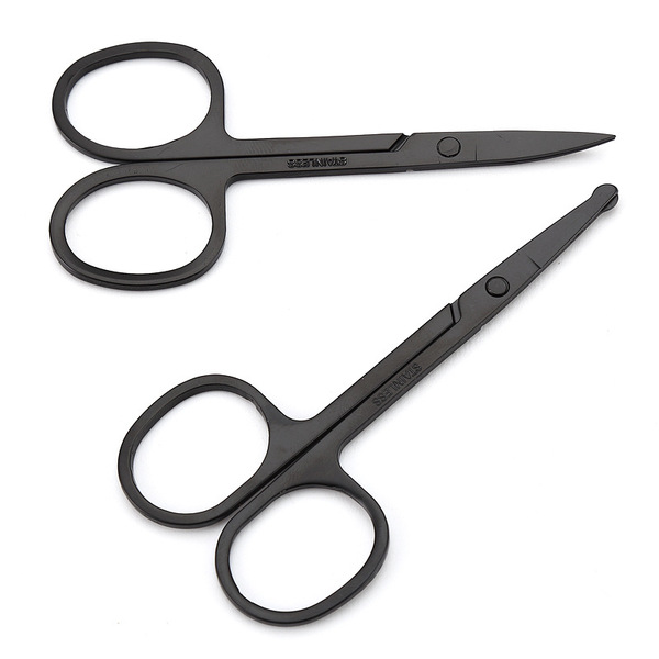 Stainless steel eyebrow cutting