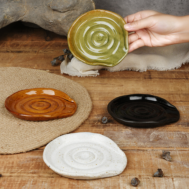 Amazon Kiln-Turned European-Style Novel and Cute Spoon Holder Wholesale Home Catering Creative Retro High-End Spoon Holder Amazon Kiln-Turned European-Style Novel and Cute Spoon Holder Wholesale Home Catering Creative Retro High-End Spoon Holder