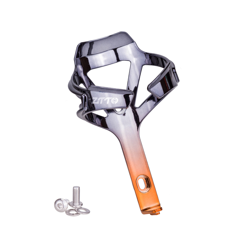 ZTTO Bicicleta de montaña Soporte para botellas de agua Colorido coche eléctrico galvanizado hueco Soporte para vasos de agua para motocicleta Accesorios de ciclismo