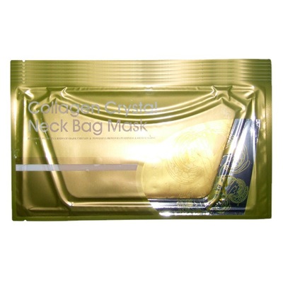 英文版黄金胶原蛋白颈膜  保湿  颈膜贡色、白色外贸批发跨境电商|ms