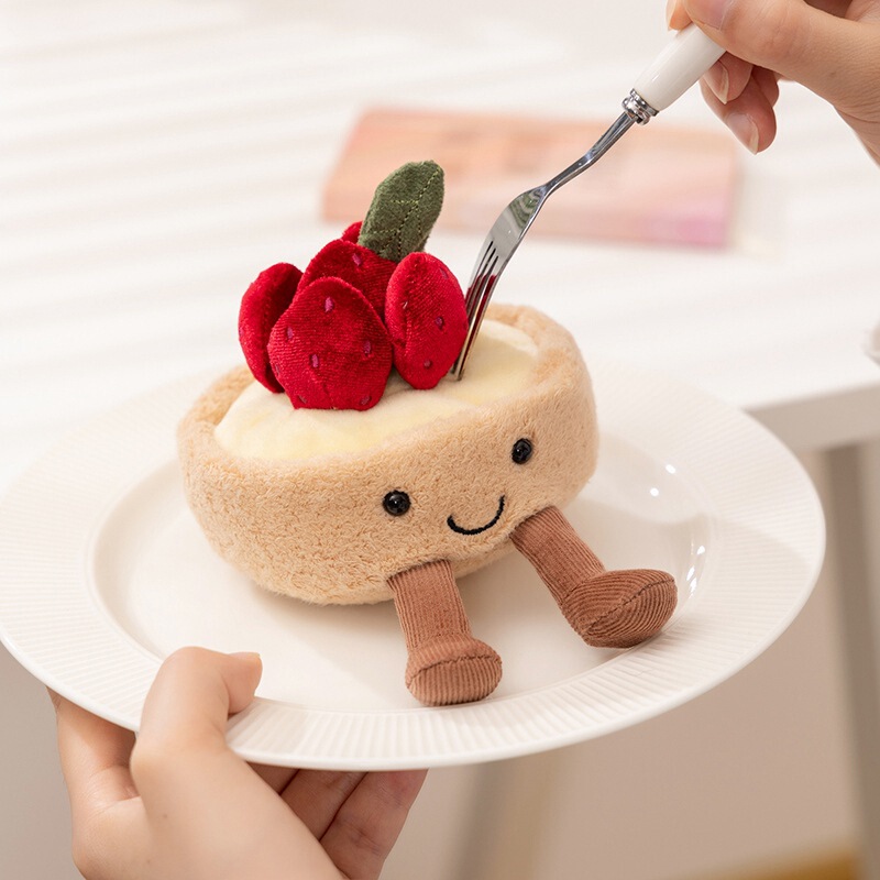 JC ストロベリーレモンタワーぬいぐるみ新しいグルメぬいぐるみ装飾品フィールド製品シリーズなだめる人形女の子|undefined