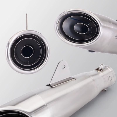 Exhaust pipe sound wave upgrade is suitable