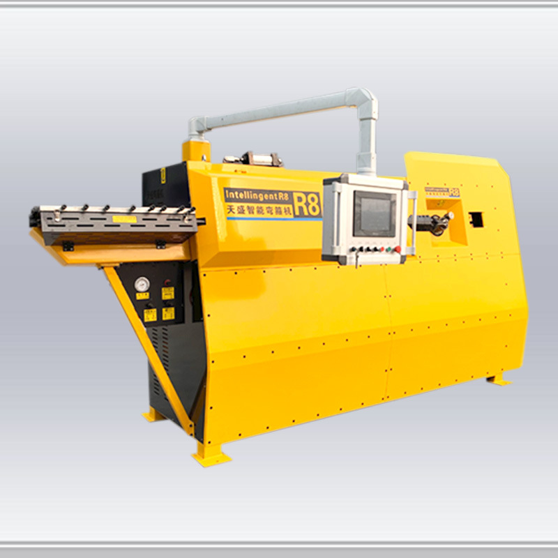 天盛R8型数控智能钢筋弯箍机 全自动弯曲切断机 箍筋折弯一体机
