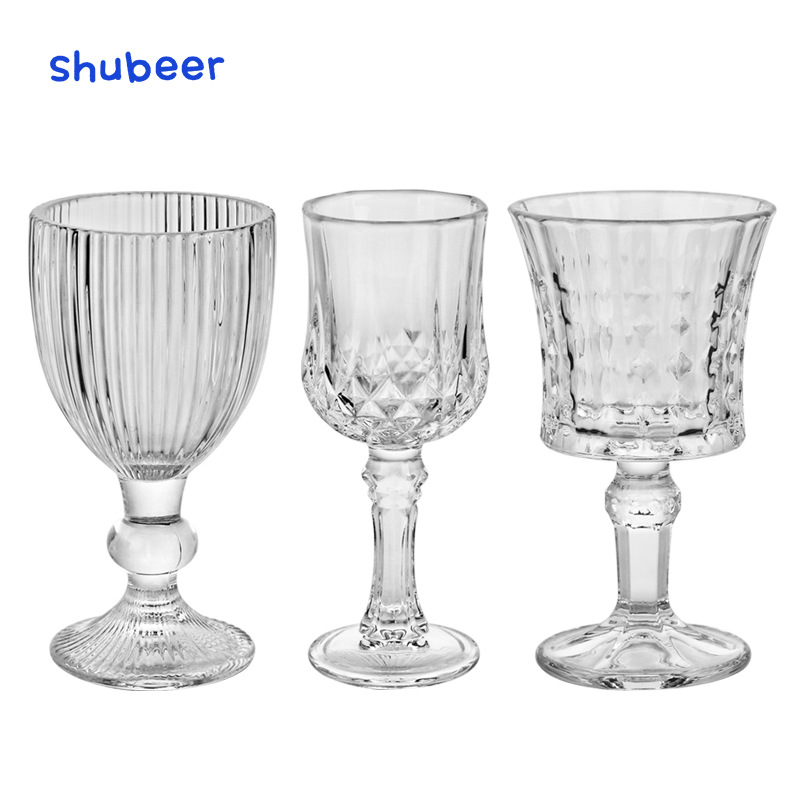 Retro glass wineglass for home use for whiskey for party