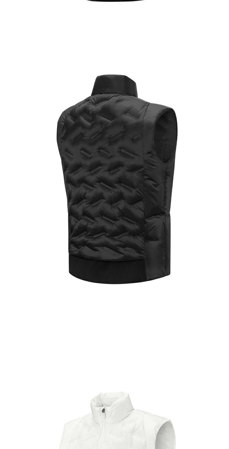 Áo gile lông vũ PGM nam giữ ấm mùa thu đông, cổ đứng thoải mái — YF752-Vest trắng [giữ ấm và giữ nhiệt/90% vịt nhồi bông/chống nước và chống gió], YF752-Áo vest đen [giữ ấm và giữ nhiệt/90% vịt nhồi bông/chống nước và chống gió] chi tiết 12