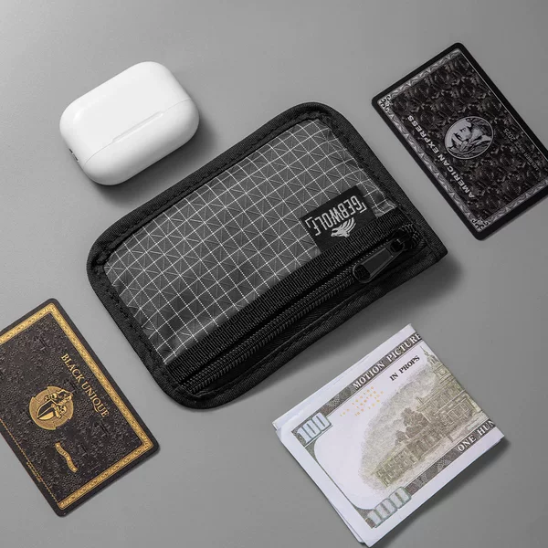 Cross-Border Multifunctional Rfid Anti-Theft Card Holder, Portable Commuter Key and Coin Pouch, Stylish Passport Holder and Document Bag