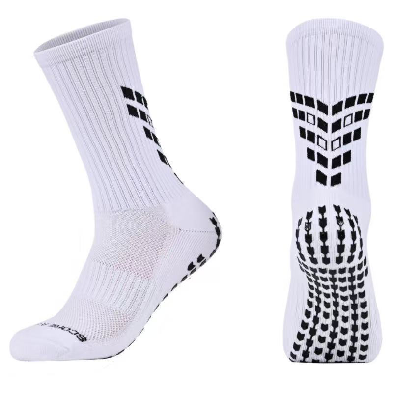 5119 Anti-Slip Football Socks Men's Socks Training Mid-Calf Socks Adult Professional Competition Comfortable Wear-Resistant Football Socks