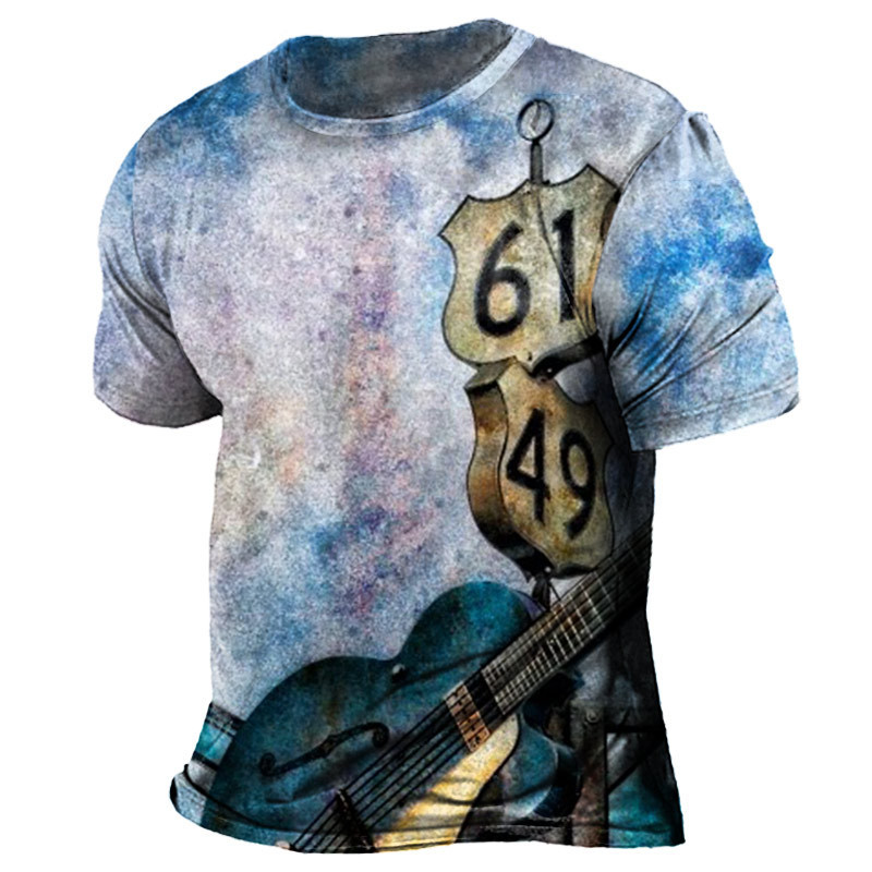 Camisetas transfronterizas de moda callejera de fabricantes, parejas de hombres y mujeres, verano casual, estilo deportivo suelto, impresión 3D, manga corta