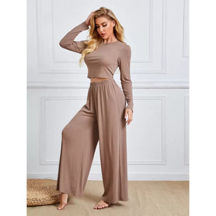 H 27067 Knit long sleeve homewear set ᘿ��L��Ҿӷ���