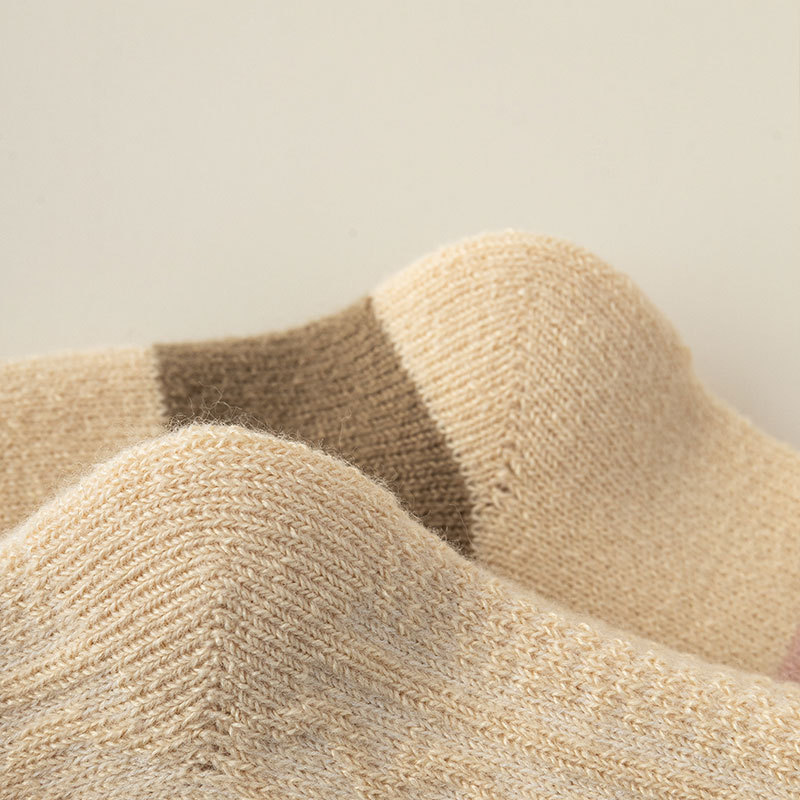 Calzini da donna invernali nuovi calzini tubolari medi calzini caldi calzini asciugamano autunno e inverno calzini casual in cotone calzini rosa calzini da notte_voghion.com