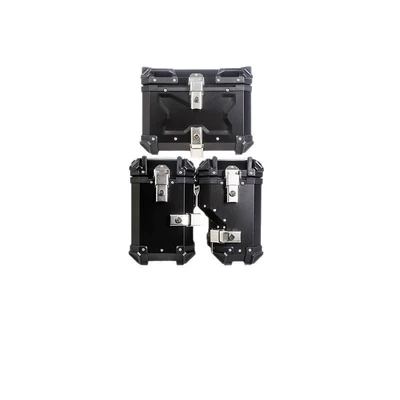 Motorcycle trunk, rack, aluminum alloy motorcycle three-box