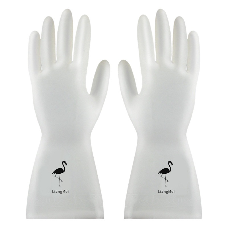 Guantes de cocina para lavar platos impermeables para mujeres resistentes al desgaste para el hogar PVC antideslizante durable para ropa guantes delgados para el hogar