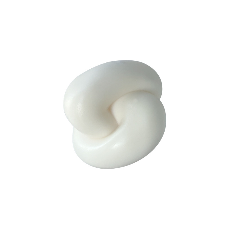 Jiahuimei INS viento lana nudo vela molde tridimensional nudo grueso vela aromaterapia jabón hecho a mano molde de silicona