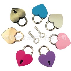 30*39中号ハートロックメーカー直販かわいいハートロック亜鉛合金ハートロック観光地区装飾ロック