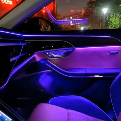 Audi A8L-2018-2025, Panel (Dashboard) işıqlandırması