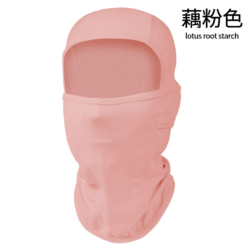 亚马逊防晒骑行头套鸟眼布全脸摩托车头盔面罩夏季户外防风男围脖|undefined
