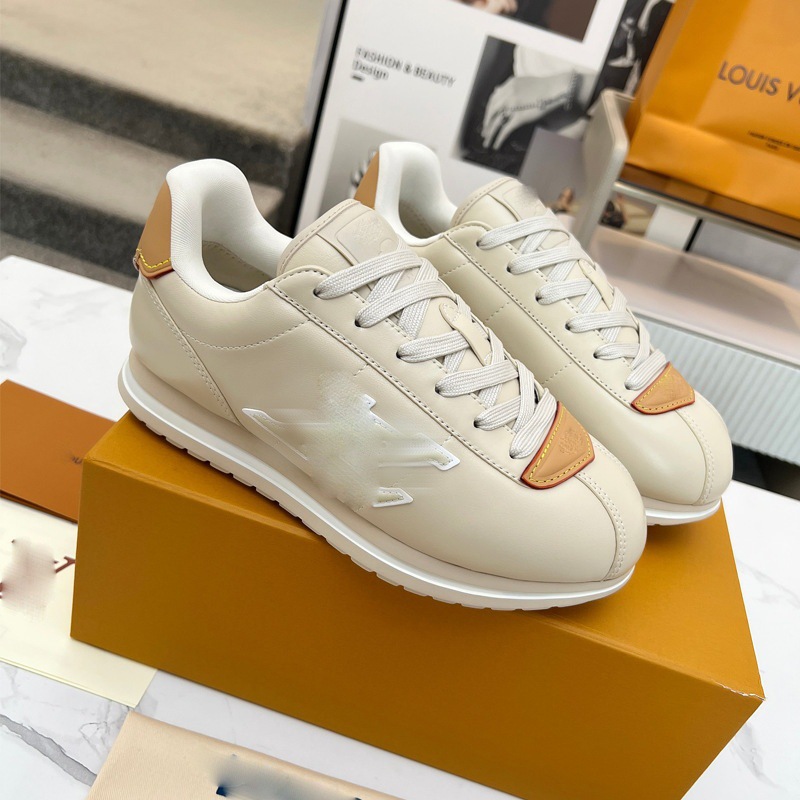 Zapatillas Deportivas Casual FW25 de Cuero Marrones para Hombre y Mujer | Protección Impermeable