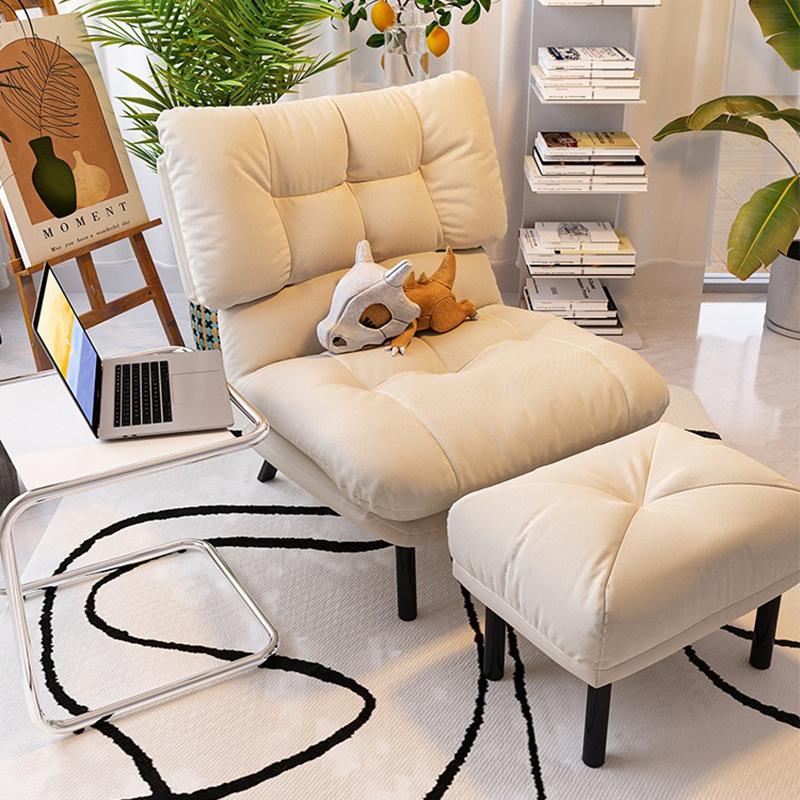 Lazy Sofa Single-Person Balcony Recliner Bedroom Folding Sofa Backrest Chair for Lying and Sleeping Leisure Lazy People Tatami Lazy Sofa Single-Person Balcony Recliner Bedroom Folding Sofa Backrest Chair for Lying and Sleeping Leisure Lazy People Tatami
