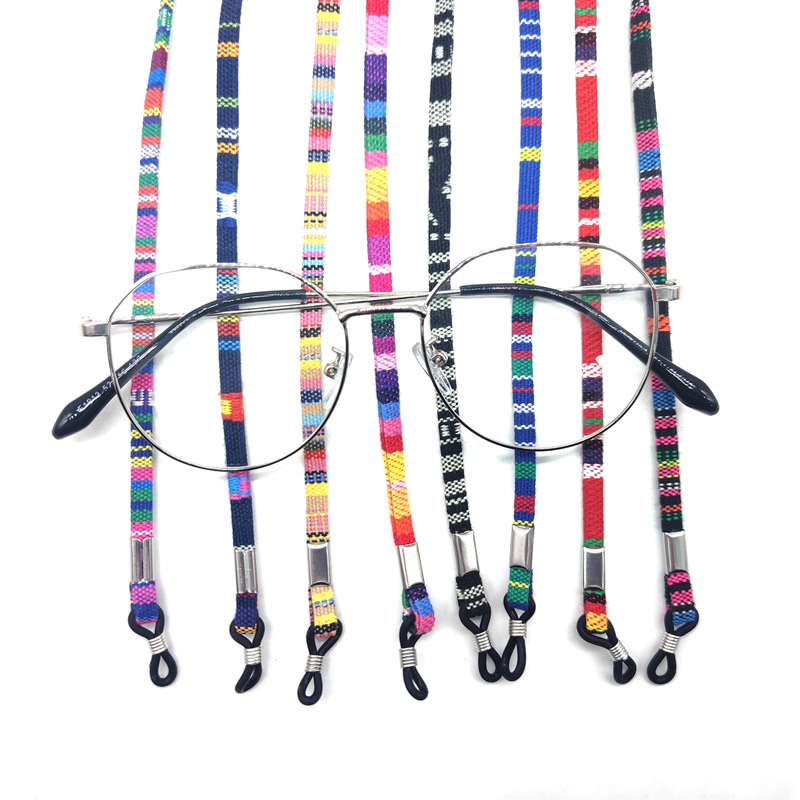 Directly Supplied from the Manufacturer, Ethnic Style Glasses with Chain to Prevent Loss, Glasses Strap, Sunglasses, Reading Glasses Neck Strap