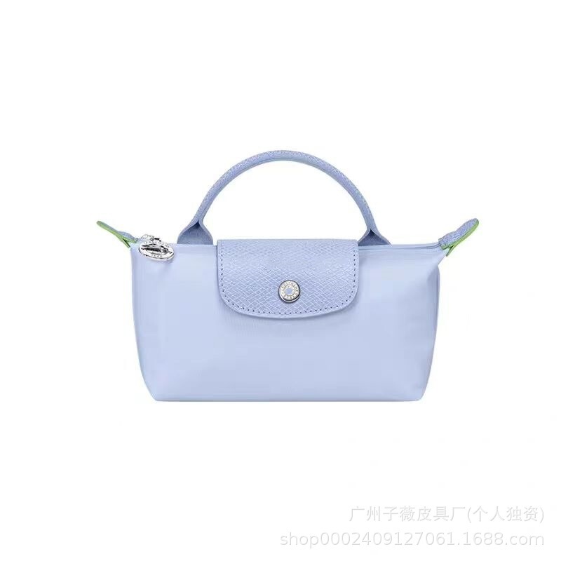 天井バージョン Longxiang ミニ団子バッグ女性のショートハンドルハンドバッグショルダーバッグクロスボディバッグ団子バッグミニナイロンバッグ|undefined