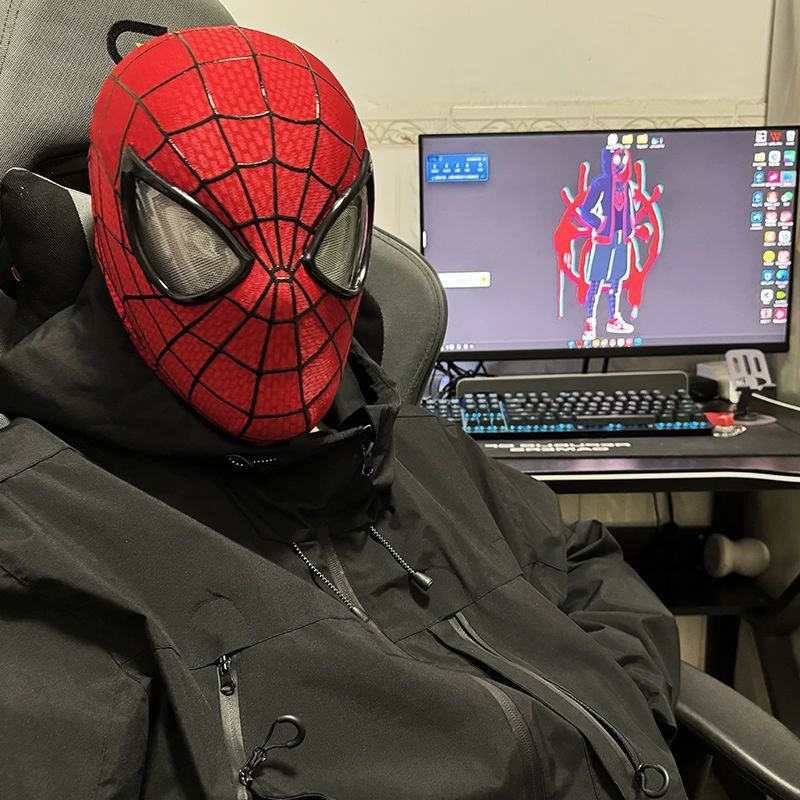 Electric glowing helmet, mask, halloween