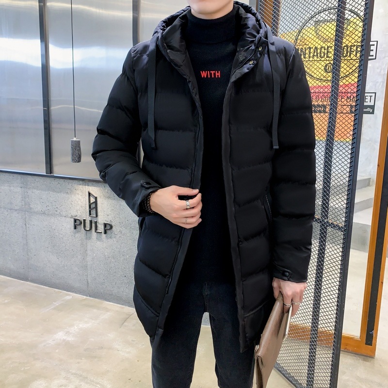 Transfronterizo 5XL - 8X chaqueta de algodón de pluma para hombres otoño y invierno grueso chaqueta de algodón cálida para hombres suelta chaqueta de algodón a prueba de frío chaqueta de tamaño extra