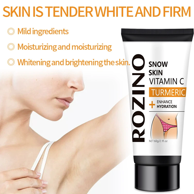 Трансграничный спот куркума VC Частный крем Частный порошок розовый меланин осветляет тон кожи увлажняет и восстанавливает частный крем