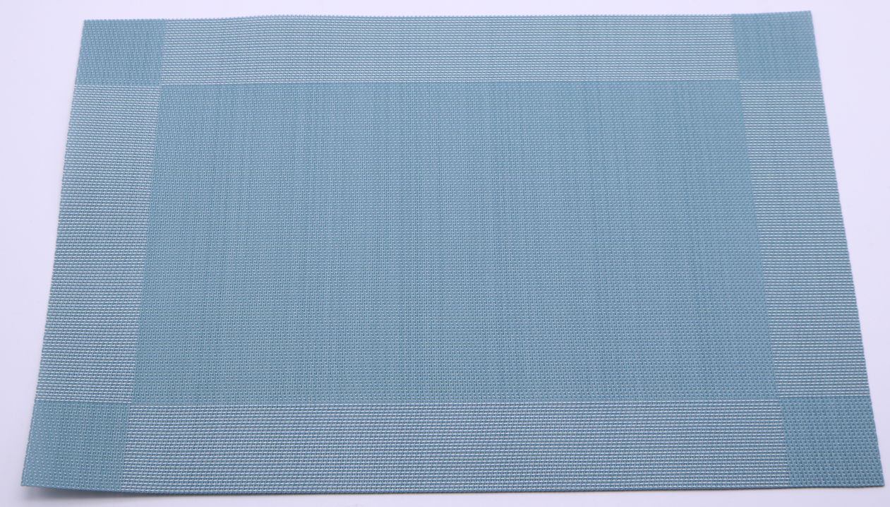 Tovaglietta americana con telaio singolo, in tessuto, facile da pulire, in stile europeo, isolante, sottobicchiere, tovaglietta in Textilene, hotel, casa, PVC, tovaglietta occidentale_voghion.com