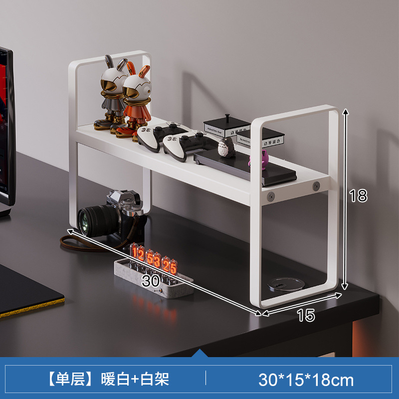 Una sola capa caliente blanco + blanco rack 30*15