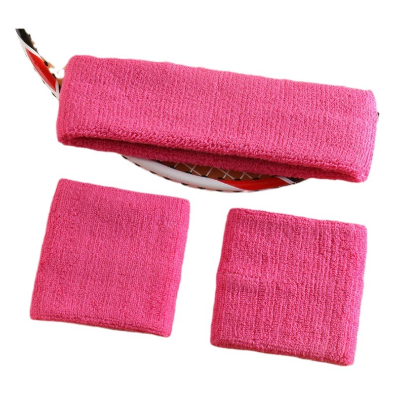 Трансграничный источник спортивного полотенца на запястье ткань запястье на заказ хлопок мужской и женский спортивный комбинированный костюм на запястье оптом