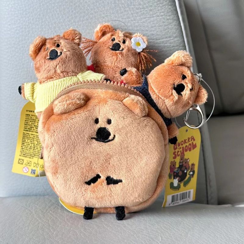 花生短尾鼠椒熊袋熊AirPods1/2 pro1代2代3代保护套苹果耳机壳包