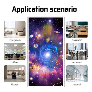 Source factory Amazon cross-border hot fluorescent lamp magnetic lampshade shading eye protection lampshade dream universe