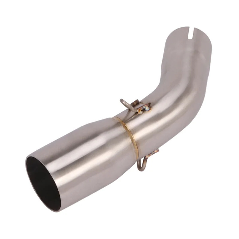 Suitable for Suzuki Sv650 Sv650S Sv650X Motorcycle Modified Exhaust Pipe Stainless Steel Middle Section Transfer Exhaust