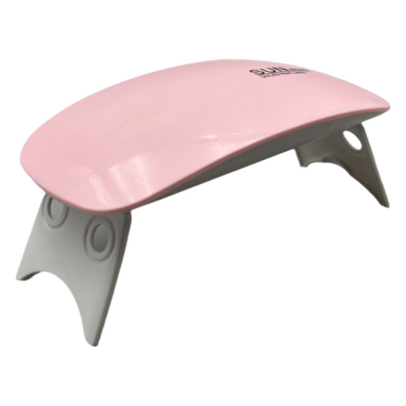 Mini esmalte de uñas pegamento secado lámpara de hornear interfaz USB plegable Sunmini ratón fototerapia lámpara LED lámpara de uñas