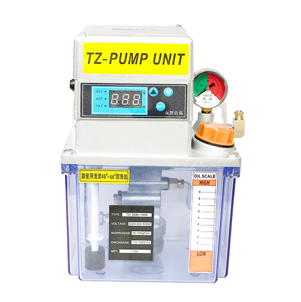 全自动电动润滑泵注油器 TZ2232 注塑机数控机床加工中心稀油泵