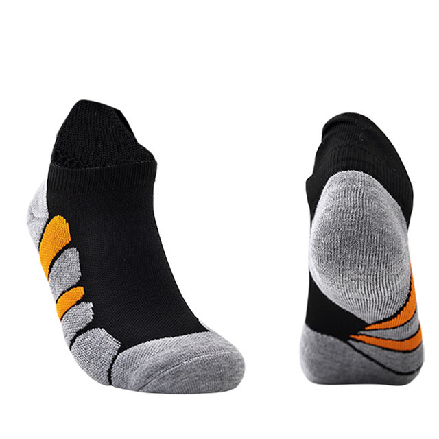 Tab Sports Socks Basketball Running Ankle Support Pad Towel Breathable High Performance Cotton Sports Men's Socks