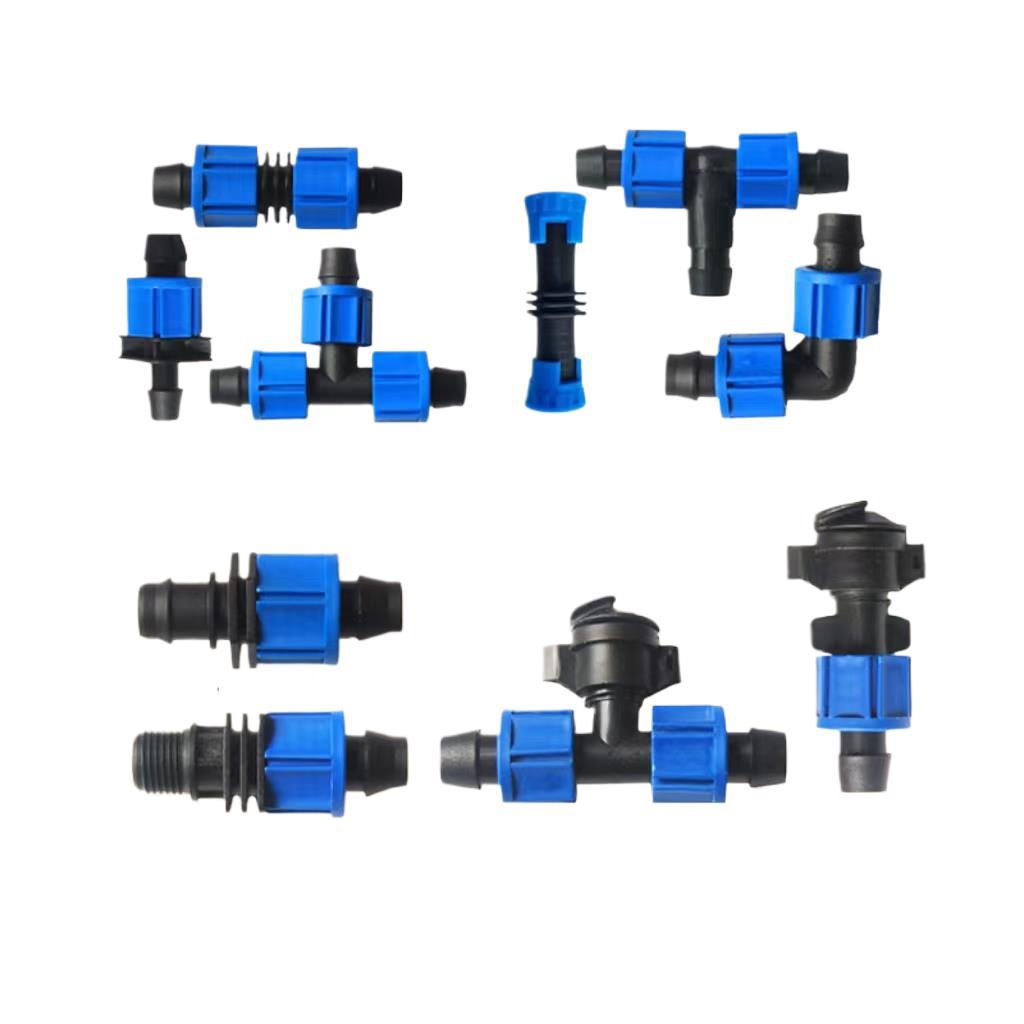 Conector de Tres Vías con Bloqueo para Cinta de Goteo image 4