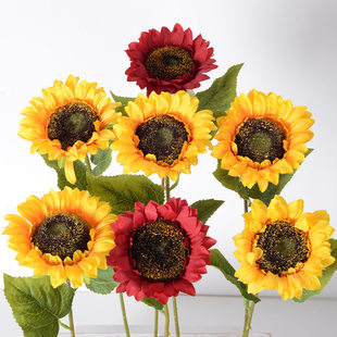 (Wholesale), realistic flower arrangements solar-powered for living room, home decor