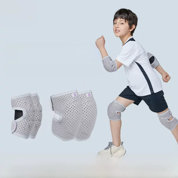 Children's Knee Pads Elbow Pads Gloves Girls' suit Basketball Bicycle Dance Roller Skating Drop-resistant Knee Jacket Breathable for Men