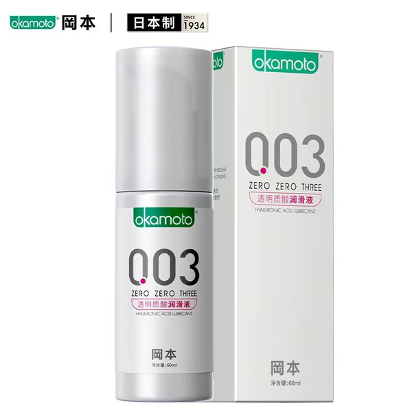 Transparent lubricant with hyaluronic acid, 60 ml