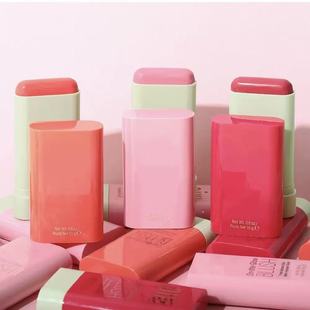 Cross-Border Makeup Blush Cream Blush Stick Red Pink Moisturizing Lip and Cheek Dual-Purpose Matte Rouge